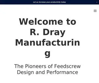 Rdray.com(Feedscrew, Barrel, & Valve Manufacturer Texas) Screenshot