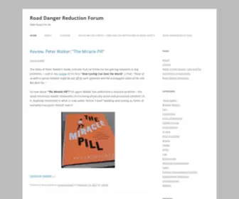 RDRF.org.uk(Road Danger Reduction Forum) Screenshot