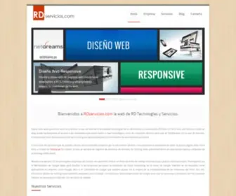 Rdservicios.com(RD Tecnologías y Servicios) Screenshot