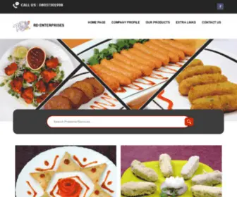 RDsfamily.net(Chicken Schzwan Cutlet Manufacturer) Screenshot