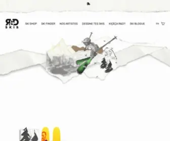 RDskis.com(Des skis hors) Screenshot