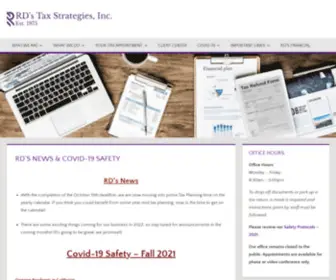 RDstax.com(RD's Tax Strategies) Screenshot