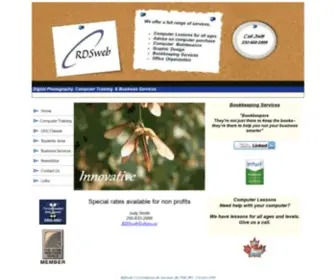 RDsweb.net(Shuswap Web Design) Screenshot