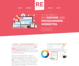 RE-Animated.ch(Ich designe und programmiere Webseiten) Screenshot