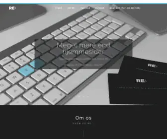 RE-CPH.com(Meget mere end hjemmesider) Screenshot