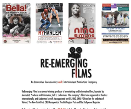 RE-Emergingfilms.com(An Innovative Documentary and Entertainment Production Company) Screenshot