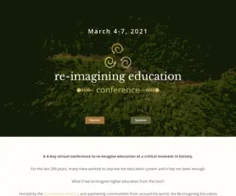 RE-Imagining.education(Virtual Conference) Screenshot