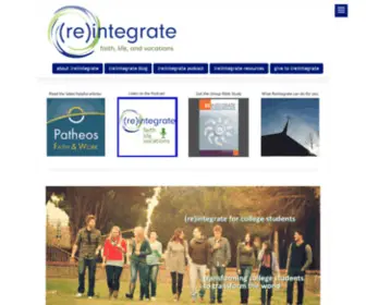 RE-Integrate.org(Faith, life and vocations) Screenshot