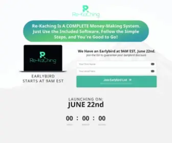 RE-Kaching.com(Earlybird) Screenshot