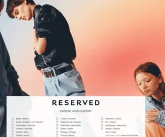 RE-Reserved.com(Choose your country) Screenshot