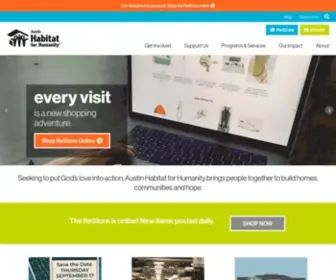 RE-Store.com(Austin Habitat for Humanity) Screenshot