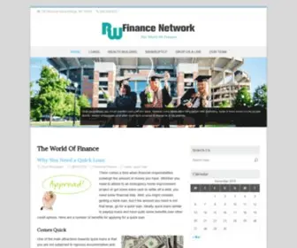 RE-World.com(The World Of Finance) Screenshot