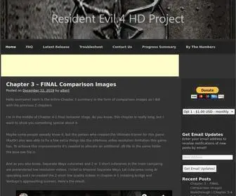 RE4HD.com(Resident Evil 4 HD Project) Screenshot