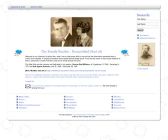 Rea-Williams.com(Our Family History) Screenshot