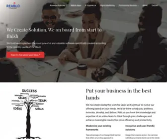 Reablo.com(柳州第蒲信息技术有限公司) Screenshot