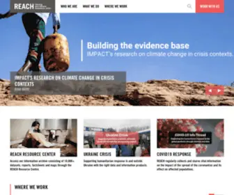Reach-Initiative.org(Informing more effective humanitarian action) Screenshot