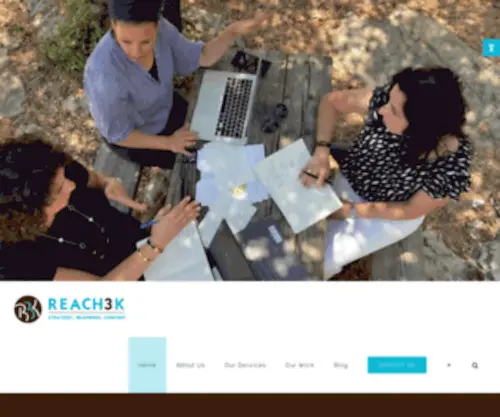 Reach3K.com(R3K is a boutique messaging and strategic fundraising firm. Your work) Screenshot