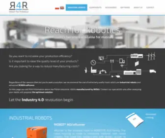 Reach4Robotics.com(Reach for Robotics) Screenshot