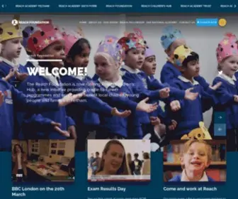 Reachacademyfeltham.com(Reach Academy Feltham) Screenshot