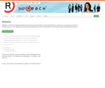 Reachcc.com(360Reach Survey) Screenshot