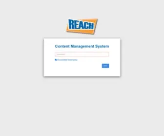Reachcm.com(REACH Content Management) Screenshot