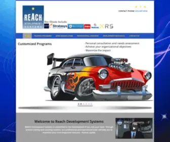 Reachdev.com(Reach Development Systems) Screenshot
