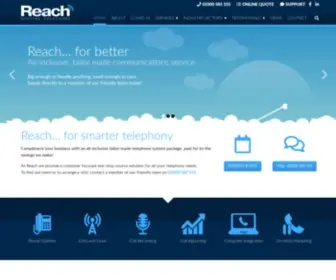 Reachdigitaltelecoms.co.uk(Reach Digital Telecoms) Screenshot