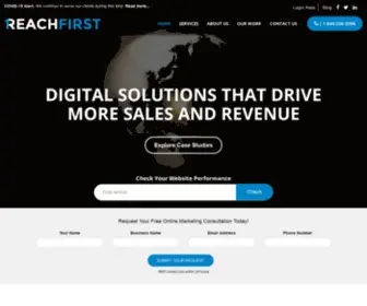 Reachfirst.com(Reach First) Screenshot