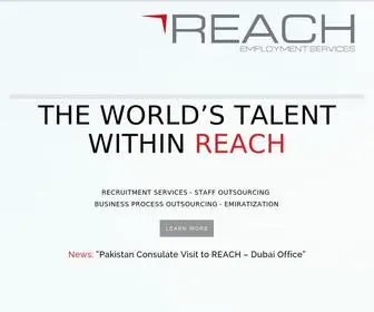 Reachgroup.ae(Reach Employment) Screenshot