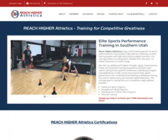 Reachhigherathletics.com(Reach Higher Athletics) Screenshot