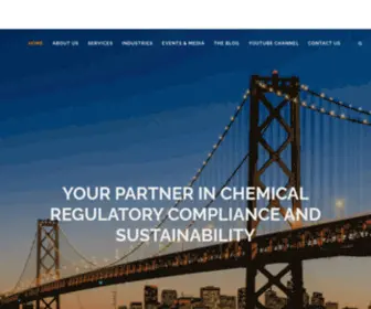 Reachlaw.fi( Your partner in chemical regulatory compliance and sustainability) Screenshot