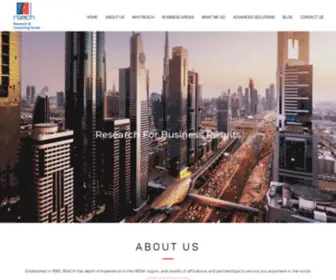 Reachmass.com(Middle-East Full Service Research Company) Screenshot