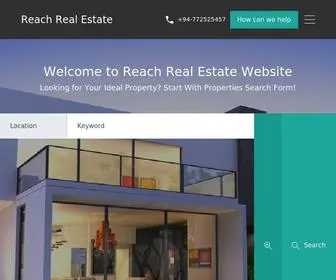 Reachproperty.lk(Reach Real Estate) Screenshot