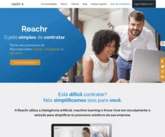 Reachr.com.br(Reachr) Screenshot