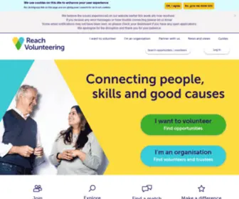 Reachskills.org.uk(Reach Volunteering) Screenshot