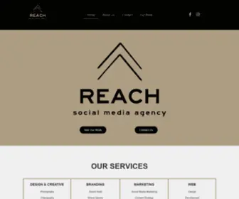 Reachsma.com(Reach Social Media Agency) Screenshot