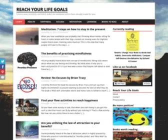 Reachyourlifegoals.com(Reach your life goals) Screenshot