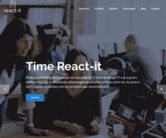 React-IT.com(Soluções em software) Screenshot