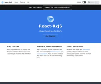 React-RXJS.org(React-RxJS | React-RxJS) Screenshot