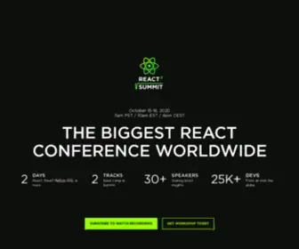 React.amsterdam(React Summit) Screenshot