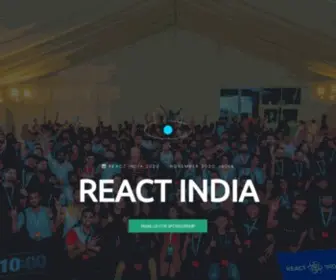 Reactindia.io(React India) Screenshot