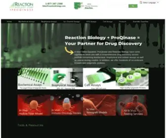 Reactionbiology.com(Reaction Biology) Screenshot