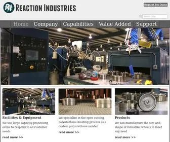 Reactionindustries.com(Reaction Industries) Screenshot