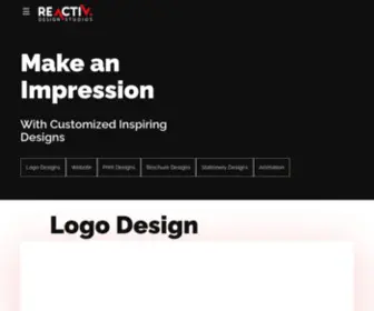 Reactivdesignstudios.com(Reactivdesignstudios) Screenshot