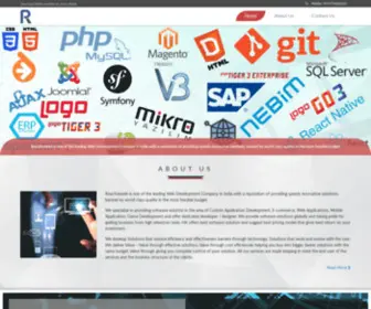 Reactiveweb.in(Mobile app development company) Screenshot