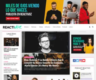 Reactivoz.com(Noticias) Screenshot