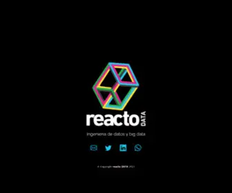 Reactodata.net(Analytics) Screenshot