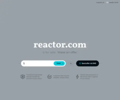 Reactor.com(Reactor) Screenshot