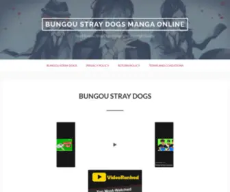 Read-Bungoustraydogs.com(Bungou Stray Dogs Manga Online Chapters English In High) Screenshot