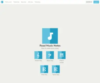 Read-Music-Notes.com(How to read music notes) Screenshot